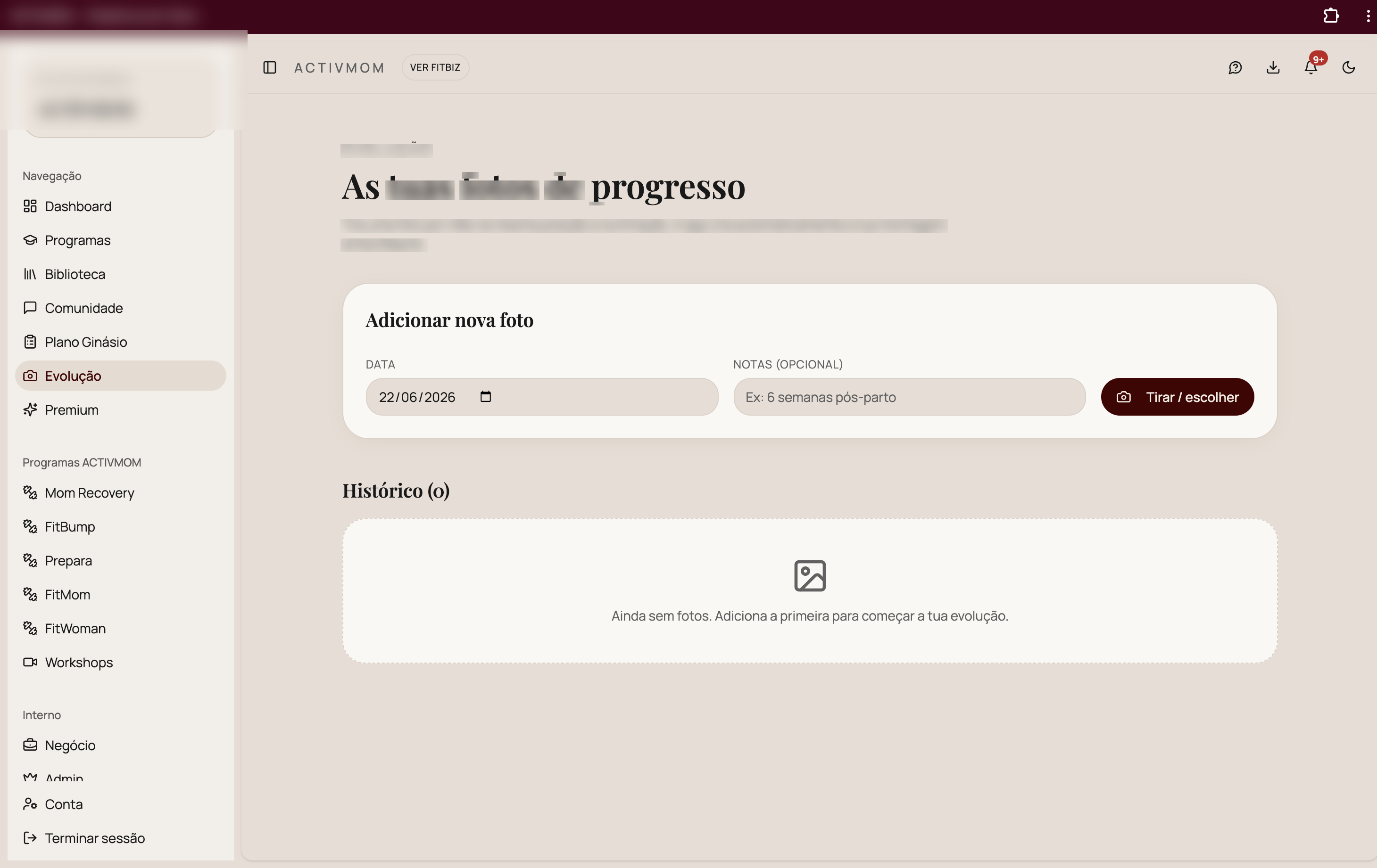 Comunidade e Fórum de Apoio Mútuo