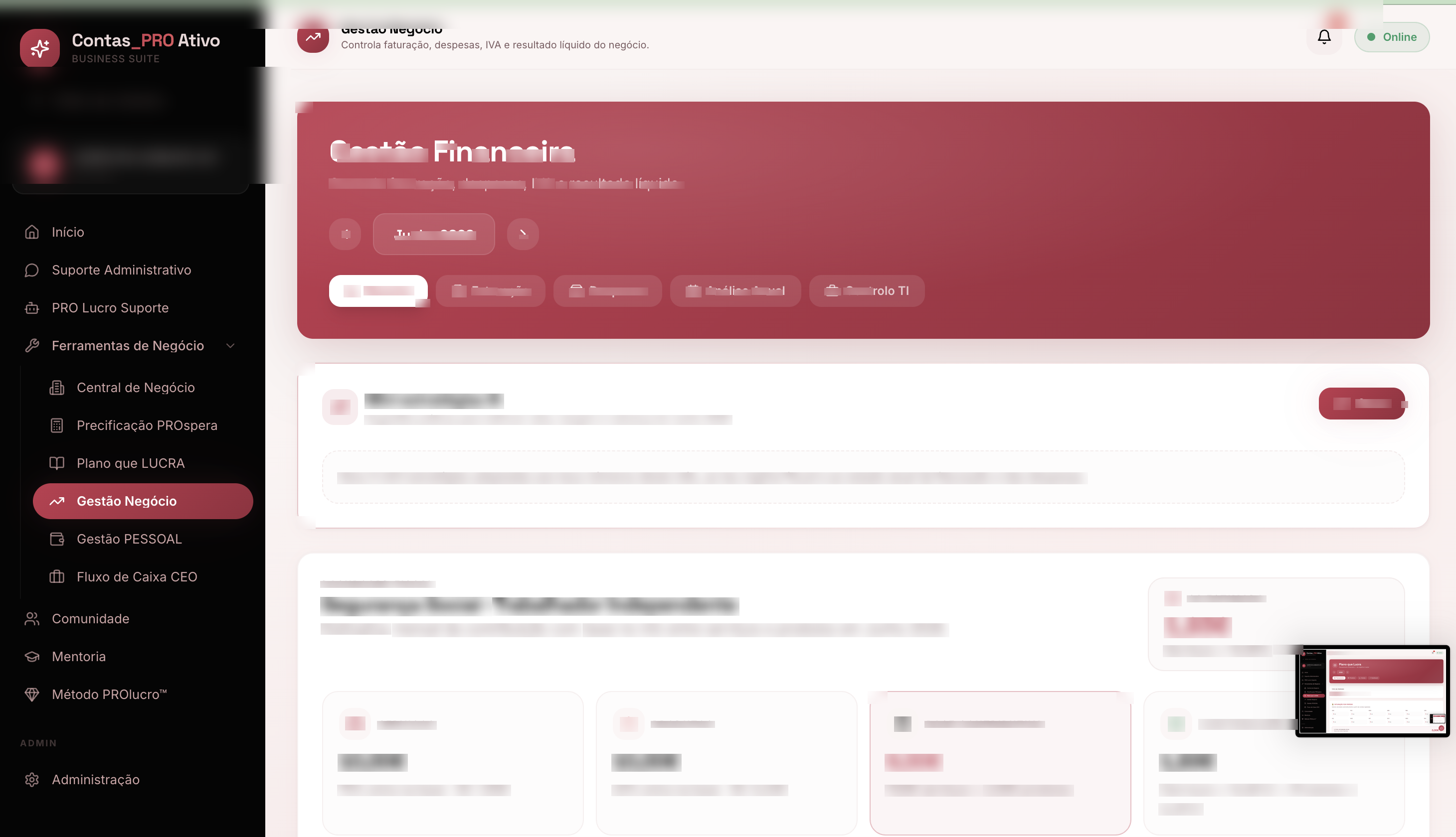 Planeador de Mentoria de Negócios