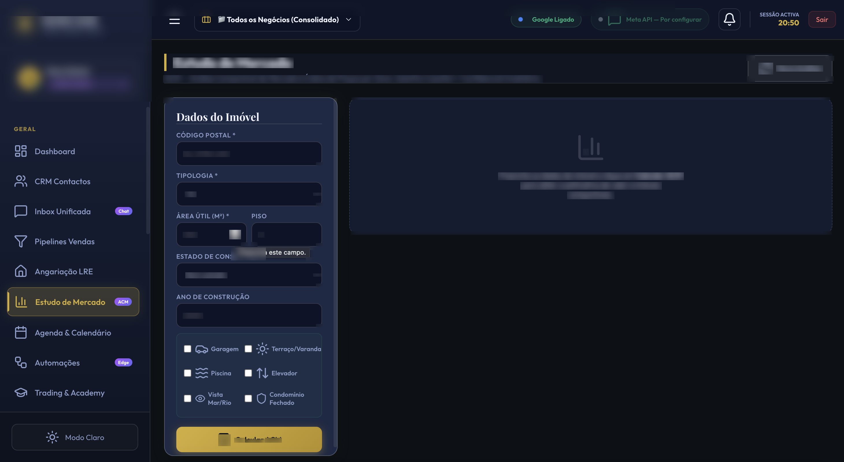 Editor de Campanhas Automáticas de Email